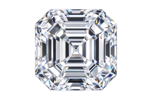 Asscher cut diamond
